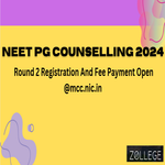 NEET PG Counselling 2024 Started Round 2 Registration And Fee Payment